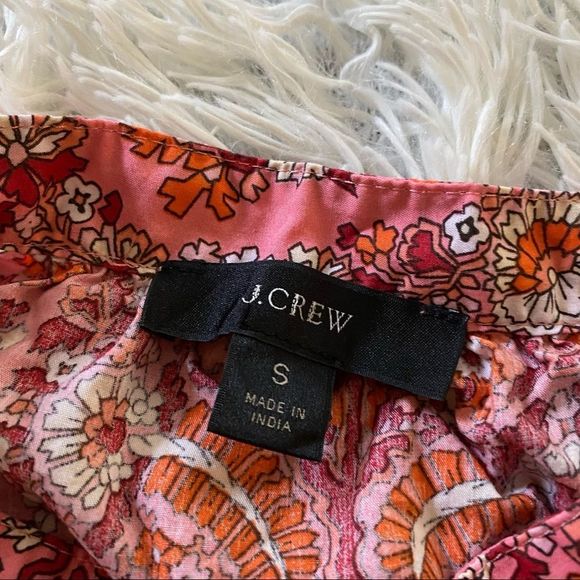 J Crew Printed Top - Picture 4 of 5